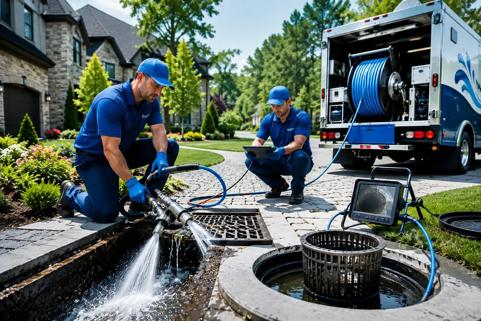 Local outdoor drain cleaning professionals in Shoreham, VT