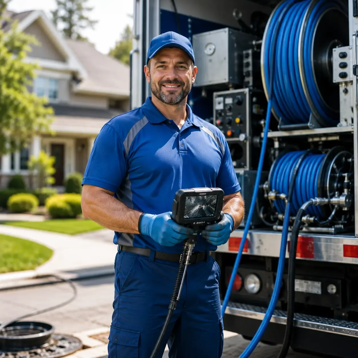 Local outdoor drain cleaning specialists in Shoreham, VT